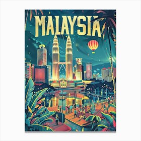 Malaysia 2 Canvas Print