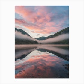 Sunrise In The Mountains 9 Canvas Print