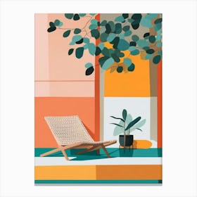 Lounge Chair Canvas Print