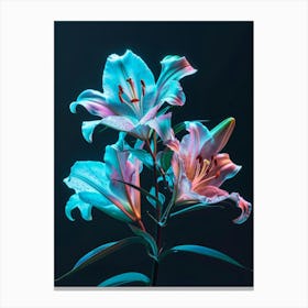 Lilies 2 Canvas Print