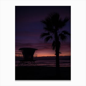 California Sunset Ii Canvas Print