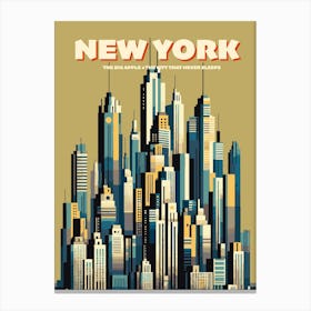 New York Skyline Canvas Print