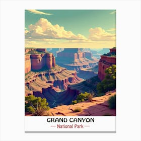 Grand Canyon National Park 4 Canvas Print