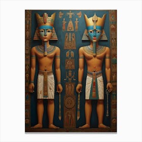 Egyptian Gods 2 Canvas Print