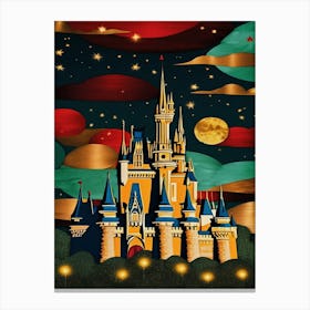 Magical Cinderella Castle Canvas Print