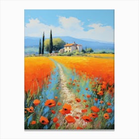 Poppy Field 1 Canvas Print