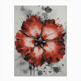 Red Poppy 5 Canvas Print