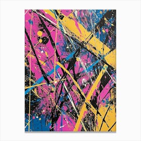 Splatter Painting 3 Canvas Print