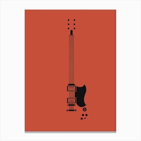 Guitar Art - GSG Style Canvas Print