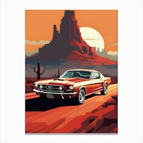 Ford Mustang Canvas Print