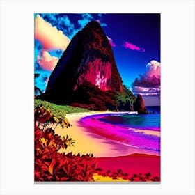 Fernando De Noronha Brazil Pop Art Photography Tropical Destination Canvas Print