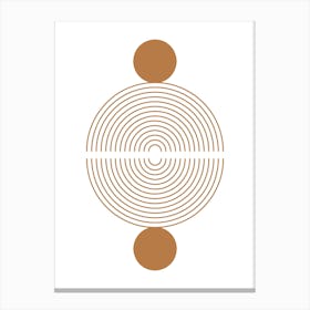 Circle Of Circles Canvas Print