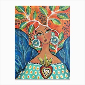 Sacred Heart 3 Canvas Print