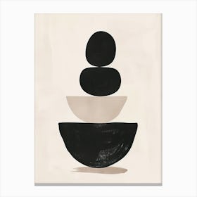 Monrovia Stone Park Bauhaus Minimalist Canvas Print