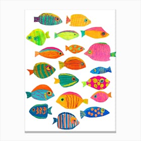 Tropical Fish Canvas Print