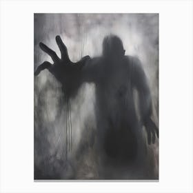 Zombies In The Fog Canvas Print