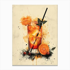 Tequila Cocktail 6 Canvas Print