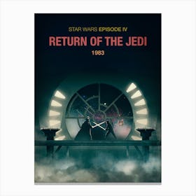 Starwars Episode Vi Return Of The Jedi Canvas Print