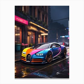 Bugatti Chiron 5 Canvas Print