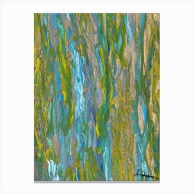 Abstract - Blue And Green Water Canvas Print