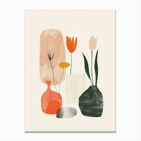 Cute Abstract Objects Collection 15 Canvas Print