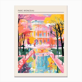 Parc Monceau Paris France 4 Canvas Print