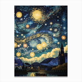 Starry Night Print Canvas Print
