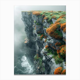 Cliffs Of Ireland Canvas Print