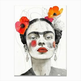 Frida Kahlo 12 Stampe su tela