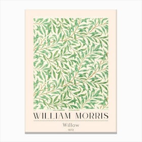 William Morris Willow Canvas Print