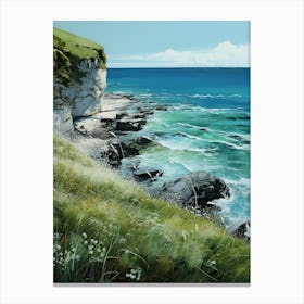 Cliffs Of Iona Canvas Print