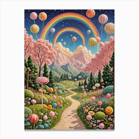 Candyland Canvas Print