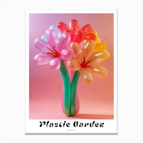 Dreamy Inflatable Flowers Poster Honeysuckle 3 Canvas Print
