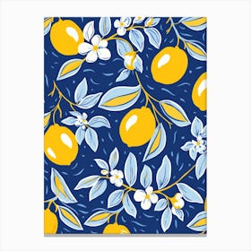 Italien Lemons 2 Canvas Print