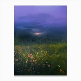 Field Of Flowers 6 Canvas Print