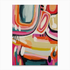 Abstract Multicolor 2 Canvas Print