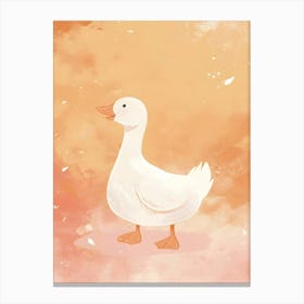 Duck Painting Canvas Print