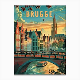 Bruges Belgium Canvas Print