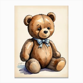 Teddy Bear Canvas Print