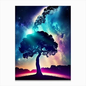 Tree In The Sky 24 Canvas Print