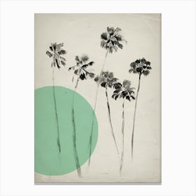 Palm Trees 10 Canvas Print