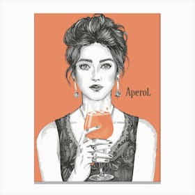 Aperol Spritz Orange - Aperol, Spritz, Aperol spritz, Cocktail, Orange, Drink  Canvas Print