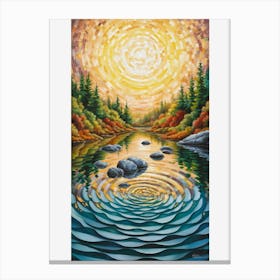 Hypnotic Tranquility Canvas Print