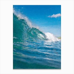 Huge Wave Sea Oil Painting Landscape Canvas Print