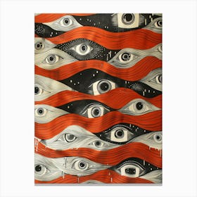 Eyes Of The World 3 Canvas Print