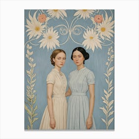 Two Sisters Canvas Print