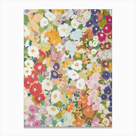 Kahlo'S Flowers Canvas Print