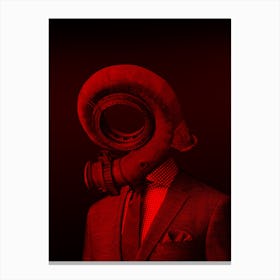Red 4 · The Truth is Dead Canvas Print