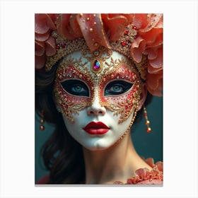 Venice Mask Canvas Print