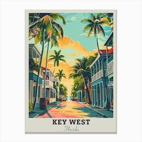 Key West Florida Travel Canvas Print